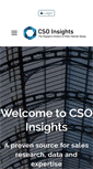Mobile Screenshot of csoinsights.com